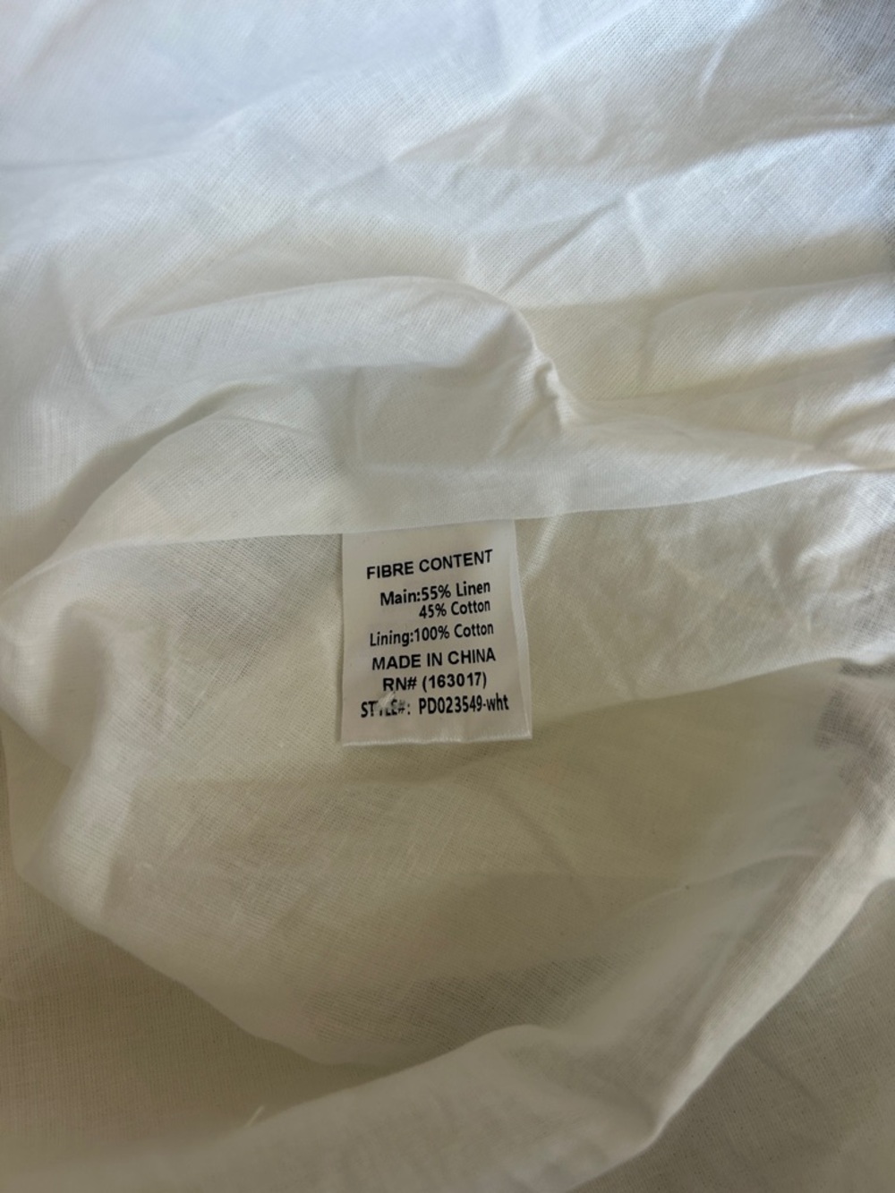 NWOT Princess Polly Forever More Mini Dress White Button-Front Puff Sleeve Sz 0 - Picture 7 of 14
